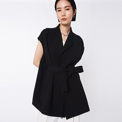 STUNNING LURE ショートボリュームベスト STUNNING LURE/スタニングルアー｜【暑い秋のおしゃれに】ジレ・ベスト