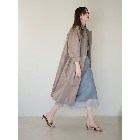 エブール ebure コート　マゼンタカラー ebure/エブール｜新作入荷！ 今シーズンの「エブール」は春