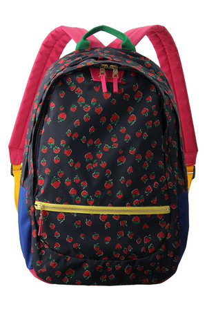  MUVEIL ミュベール リュックサック ネイビーストロベリー 