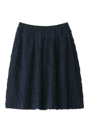  SALE 【50%OFF】 VOUS ETES ヴゼット ギャザースカート ネイビー 