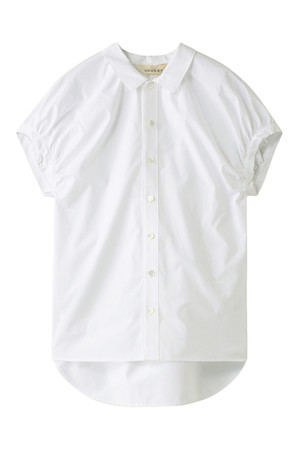  VOUS ETES ヴゼット ショートスリーブブラウス ホワイト 