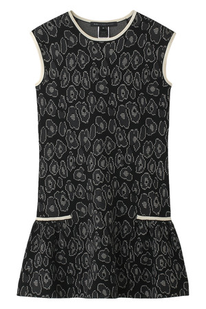  [MARC BY MARC JACOBS マーク BY マークジェイコブス] CASSIDY JACQUARD DRESS ブラックマルチ 