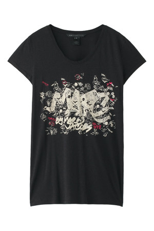  [MARC BY MARC JACOBS マーク BY マークジェイコブス] MARC TAG TEE SSTEE ブラックマルチ 