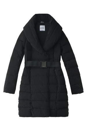  SALE 【20%OFF】 TATRAS タトラス EGRETTA ベルト付きダウンコート ブラック 