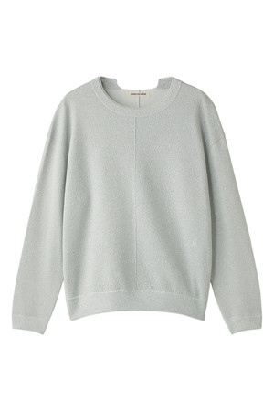  SALE 【50%OFF】 [MARILYN MOON マリリンムーン] ラメニットプルオーバー シルバー 