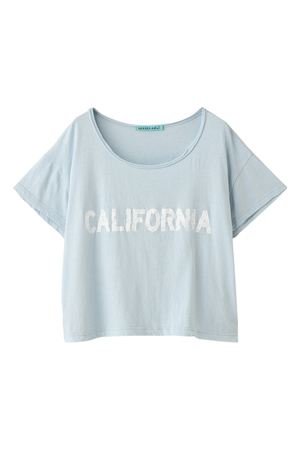  SALE 【70%OFF】 AULA AILA アウラ アイラ 【AULA AILA by the sea】CALIFORNIA Tシャツ ライトブルー 