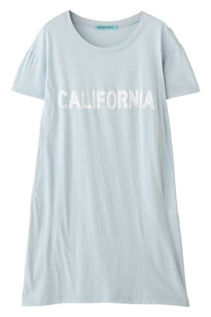  SALE 【70%OFF】 AULA AILA アウラ アイラ 【AULA AILA by the sea】CALIFORNIA T-ワンピース ライトブルー 