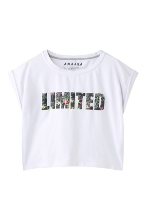  AULA AILA アウラ アイラ LIMITED T-SHIRT ホワイト 