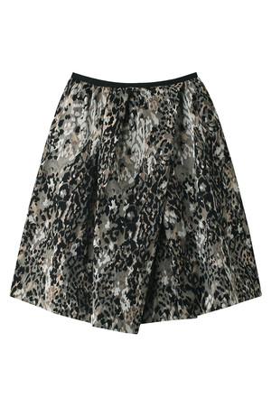  SALE 【50%OFF】 AULA AILA アウラ アイラ CAMOFLAGE スカート ベージュ 