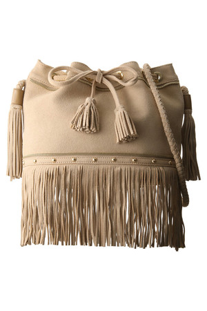  SALE 【50%OFF】 AULA AILA アウラ アイラ SUEDE BAG ベージュ 