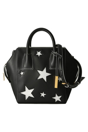  STELLA McCARTNEY ステラ マッカートニー Cavendish スタースモールトートバッグ ブラック 