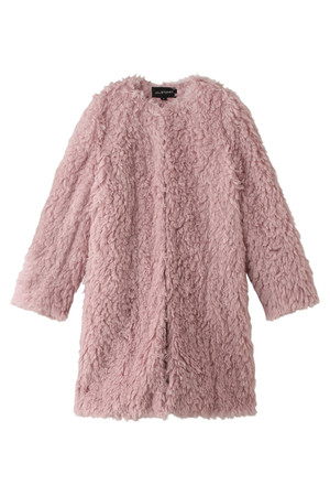  SALE 【50%OFF】 [JILLSTUART ジル スチュアート] オードリーファーコート ピンク 