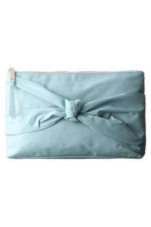  SALE 【50%OFF】 JILLSTUART ジル スチュアート レザークラッチバッグ ブルー 