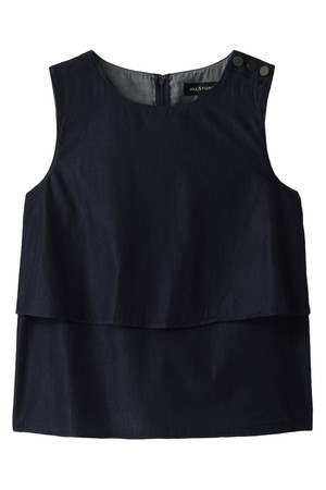 SALE 【50%OFF】 JILLSTUART ジル スチュアート デニムトップス ネイビー 