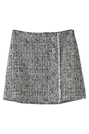 JILLSTUART ジル スチュアート ツイードスカート ブラック