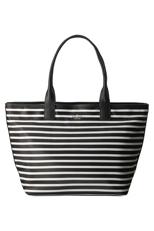  kate spade NEW YORK ケイト・スペード ニューヨーク CLASSIC NYLON brynne baby bag トート ブラック柄 