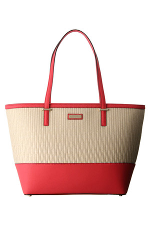  kate spade NEW YORK ケイト・スペード ニューヨーク CEDAR STREET STRA SMALL HARMONY トートバッグ レッド 