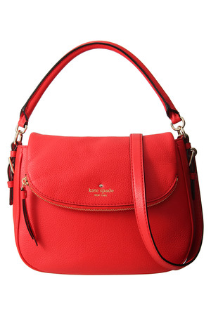  kate spade NEW YORK ケイト・スペード ニューヨーク COBBLE HILL small devin ショルダーバッグ レッド 