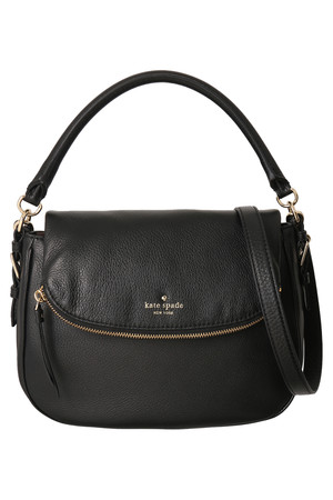  kate spade NEW YORK ケイト・スペード ニューヨーク COBBLE HILL SMALL DEVINショルダーバッグ ブラック 