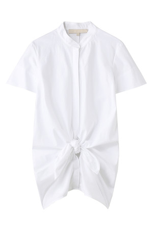  SALE 【60%OFF】 vanessabruno ヴァネッサブリューノ コットンポプリンブラウス ホワイト 