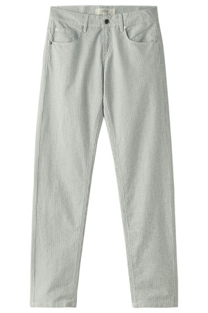 SALE 【40%OFF】 vanessabruno ヴァネッサブリューノ コットンストライプパンツ ホワイト 