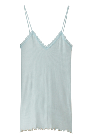  SALE 【50%OFF】 Kai Lani カイラニ Seamless Camisole ブルー 