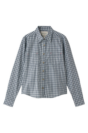  SALE 【60%OFF】 [Kai Lani カイラニ] Pattern shirt チェックネイビー 