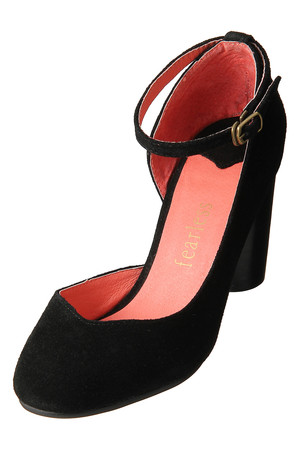  SALE 【60%OFF】 [Kai Lani カイラニ] 【Fearless】Round slash pumps ブラック 