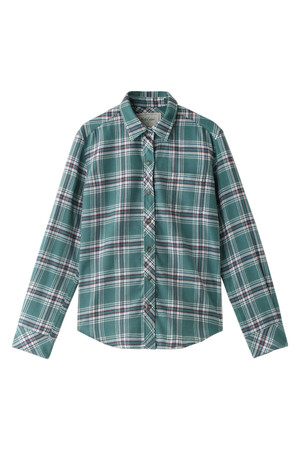  SALE 【60%OFF】 [Kai Lani カイラニ] Check shirt グリーン 