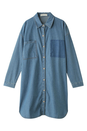  SALE 【50%OFF】 [Kai Lani カイラニ] 【Kai Lani USA】 Denim Shirt OP ブルー 