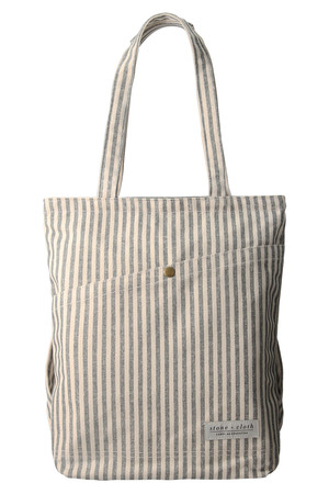  SALE 【50%OFF】 Kai Lani カイラニ 【UNISEX】【stone+cloth】 Tote グレーxオフホワイト 