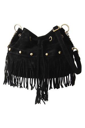  SALE 【70%OFF】 Kai Lani カイラニ 【Kai Lani USA】 Fringe Bag ブラック 