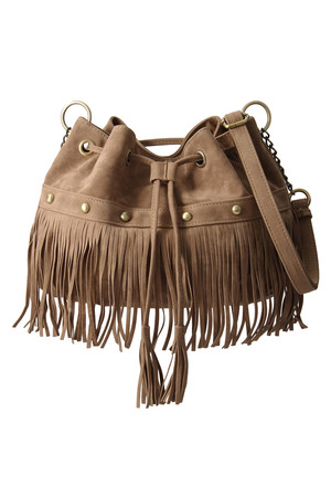  Kai Lani カイラニ 【Kai Lani USA】 Fringe Bag ブラウン 