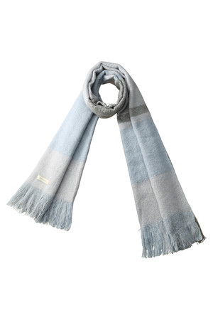  [Kai Lani カイラニ] 【Kai Lani USA】 Check Stole ブルー 