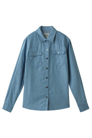  SALE 【70%OFF】 Kai Lani カイラニ Denim shirt ブルー 