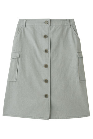  SALE 【70%OFF】 Kai Lani カイラニ Chino Skirt グレー 