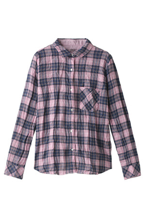  Kai Lani カイラニ 【YANUK】CHECK STANDARD SHIRT ピンクチェック 