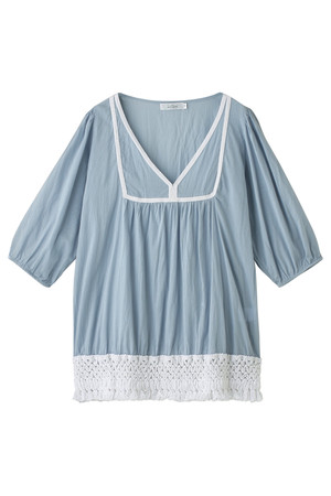  SALE 【60%OFF】 Kai Lani カイラニ 【HOLIDAY】Tunic ブルー 