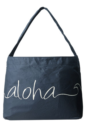  Kai Lani カイラニ 【ginger and sprout】ALOHA SHOULDER ネイビー 