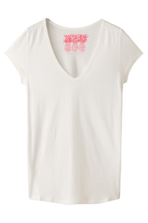 Kai Lani カイラニ 【ginger and sprout】V NECK TEE ホワイト 