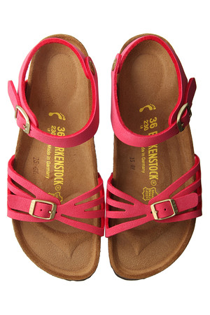  BIRKENSTOCK ビルケンシュトック BALI アンクルベルトサンダル レッド 