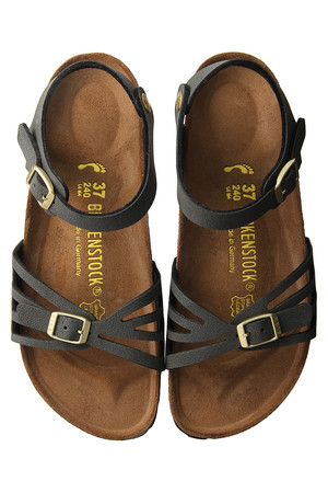  BIRKENSTOCK ビルケンシュトック BALI アンクルベルトサンダル チャコール 