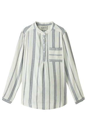  Sea New York シー ニューヨーク ストライプシャツ ホワイト 
