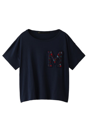  muller of yoshiokubo ミュラー オブ ヨシオクボ Mロゴ Tシャツ ネイビー 