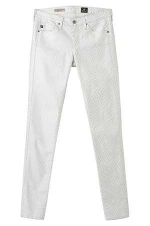  SALE 【70%OFF】 AG エージー ABSOLUTE LEGGING/extreme skinny デニム METAL WEAVE SILVER 