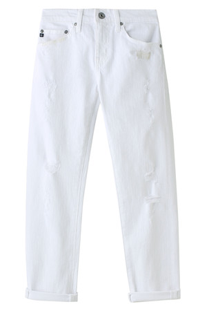  AG エージー EX-BOYFRIEND SLIM/slouchy slim WHITE RESTORED 