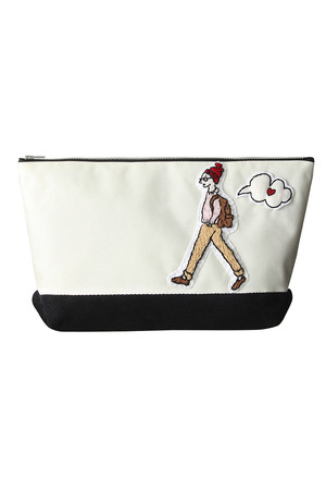  SALE 【50%OFF】 LUDLOW ラドロー 【SOUTH STREET LUDLOW】ナイロンクラッチ ホワイト 