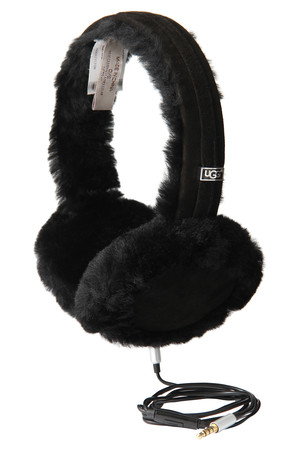  [UGG(R)Australia アグ オーストラリア] ムートンイヤーマフ ブラック 