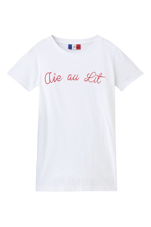  SALE 【50%OFF】 martinique マルティニーク 【Le leon】Tシャツ ホワイトxレッド 