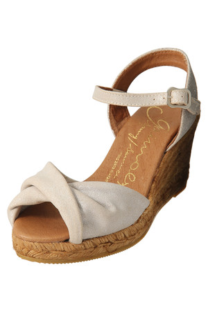  martinique マルティニーク 【gaimo espadrille】サンダル シルバー 